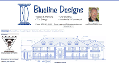 Desktop Screenshot of bluelinedesigns.net